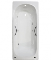 Ванна Goldman Donni 180x80 с гидромассажем