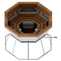 Банный чан 8 граней на подставке