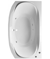 Ванна 1 Марка Sirakusa 190x120 с гидромассажем