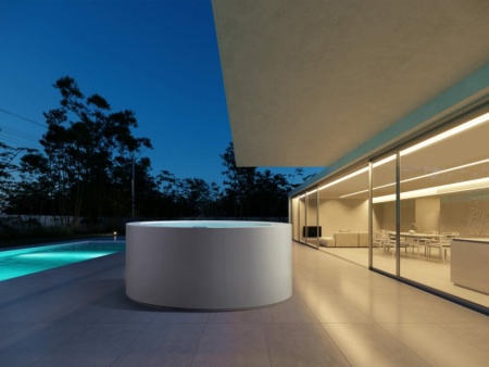 Круглый спа бассейн Spa Natural Paolo Ferralli Tondo