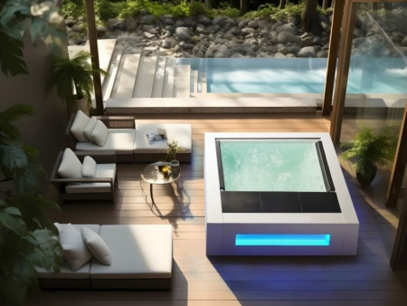 Гидромассажный бассейн Spa Natural Paolo Ferralli The Solid