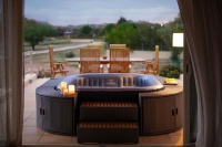 MSpa C-TE041 СПА-бассейн 158х158х68см "Tekapo" 650л, квадратный, аэромассаж