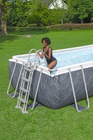 Bestway 56998 BW Каркасный бассейн Power Steel 549х274х122см, 14812л, фил.-насос 5678л/ч, лестница, тент, попл.-доз.