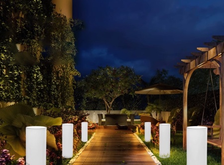 Светильник Цилиндр 30х190 питание от АКБ, RGB Светильник Цилиндр 30х190 питание от АКБ, RGB